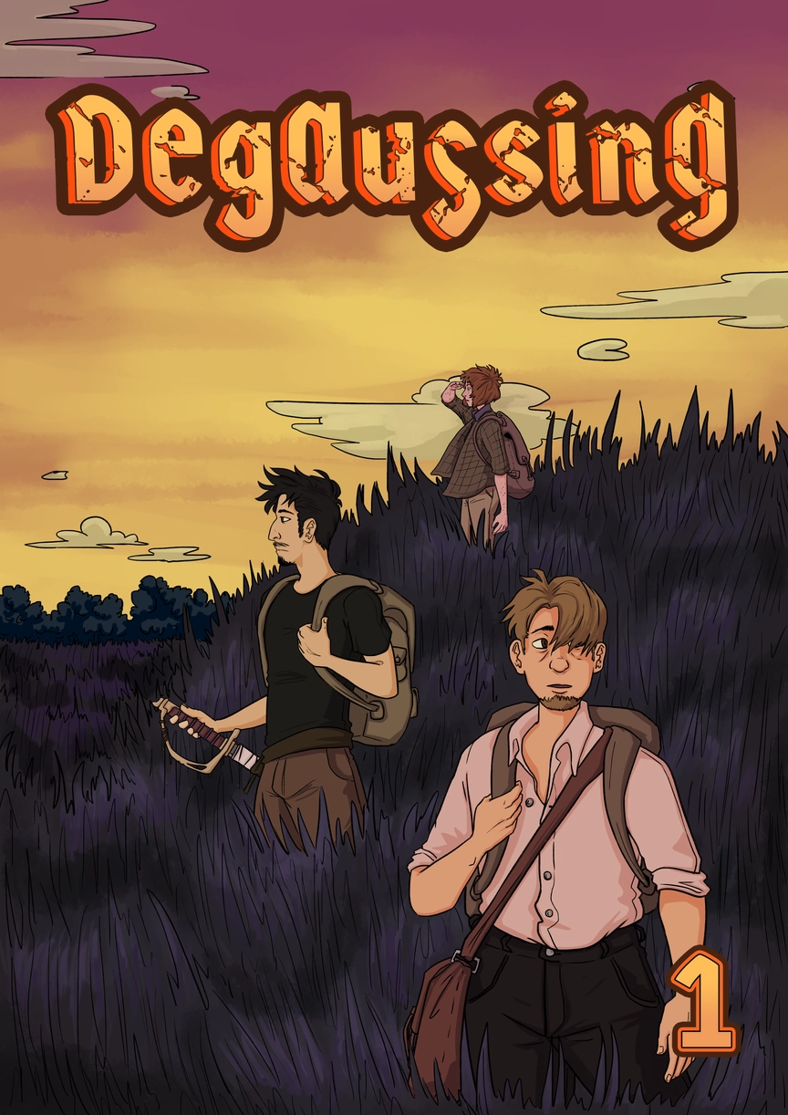 Comic page. Complete transcript for the content below.